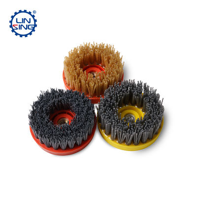 Support ODM personnalisé Brosse abrasive ronde diamantée pour les avantages du traitement de la pierre