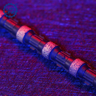 D11.5 mm D12 mm Corde de sciage à fil de diamant pour granit de marbre et protégé de l'environnement