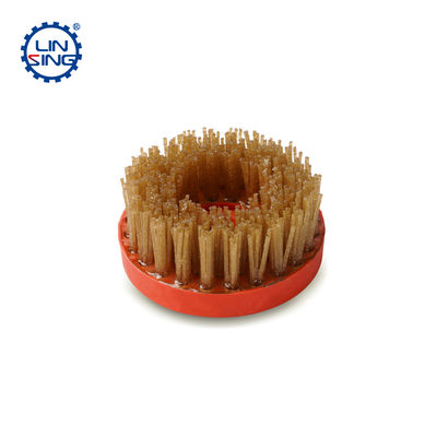 Support ODM personnalisé Brosse abrasive ronde diamantée pour les avantages du traitement de la pierre