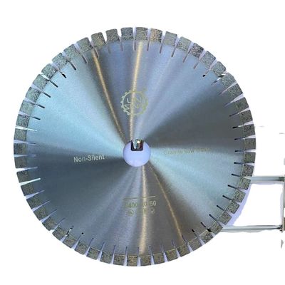 400mm U-slot lame pour la coupe de granit scie disque outil diamant granit 20mm hauteur