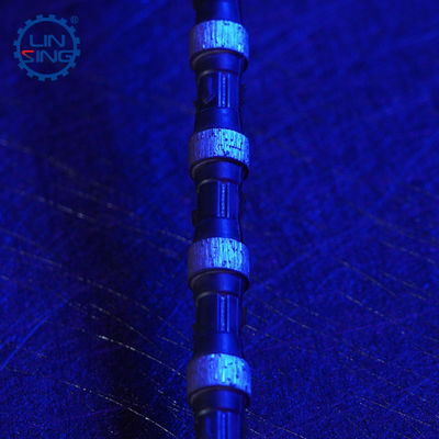 D11.5 mm D12 mm Corde de sciage à fil de diamant pour granit de marbre et protégé de l'environnement