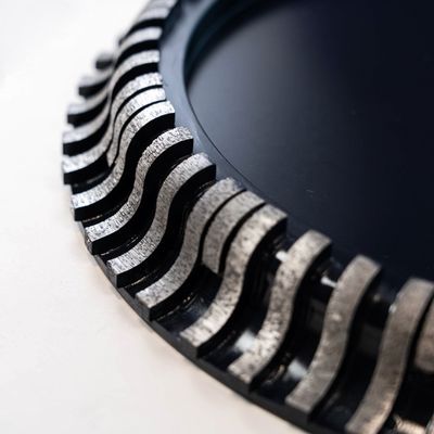 350 mm F20 H50 mm Roue de meulage au diamant pour le profilage et la reconstruction des bords de granit