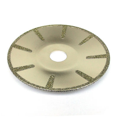 OBM Supporté outils diamantés Lamelle de scie diamantée électroplatée pour couper la pierre