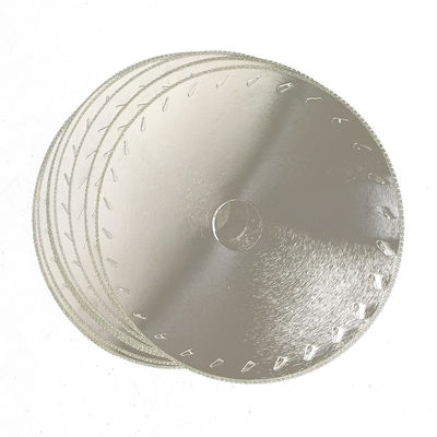 OBM Supporté outils diamantés Lamelle de scie diamantée électroplatée pour couper la pierre