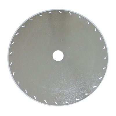 OBM Supporté outils diamantés Lamelle de scie diamantée électroplatée pour couper la pierre
