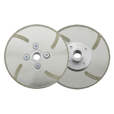 OBM Supporté outils diamantés Lamelle de scie diamantée électroplatée pour couper la pierre