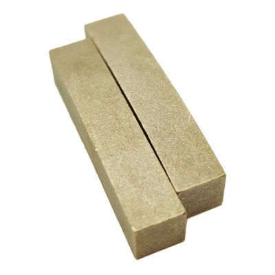 Coupe du marbre 40*8*8mm Diamond Sandwich Segment avec couleur jaune au Mexique