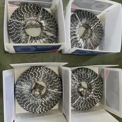 Support personnalisé de la scie à fil de diamant 11,5 mm corde à perles sintrée pour l'exploitation minière de carrière de marbre