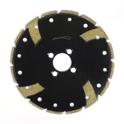 Outils diamantés 350 mm Lamelle de scie à diamant électroplatée pour couper la pierre de granit et de marbre