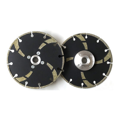 Outils diamantés 350 mm Lamelle de scie à diamant électroplatée pour couper la pierre de granit et de marbre