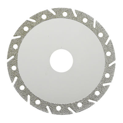Outils diamantés 350 mm Lamelle de scie à diamant électroplatée pour couper la pierre de granit et de marbre
