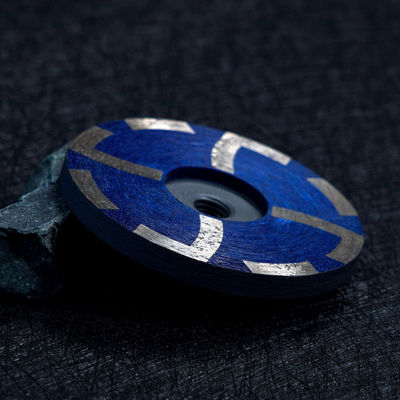125 mm de pierre abrasive diamantée Turbo scie lame de meulage roues de tasse connexion 22.23