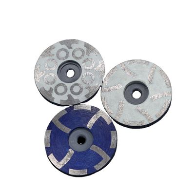 12 segments D100MM Roue de meulage de béton avec connexion 5/8-11 et roue abrasive