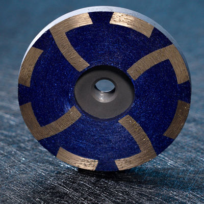 12 segments D100MM Roue de meulage de béton avec connexion 5/8-11 et roue abrasive