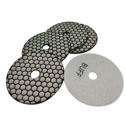 Disque de ponçage de diamants flexible à sec sur mesure pour la machine de polissage de pierre