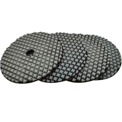 Disque de ponçage de diamants flexible à sec sur mesure pour la machine de polissage de pierre