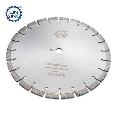 Avantage de netteté 350 mm Disque Lamelle de scie diamantée pour la coupe de béton et garantie