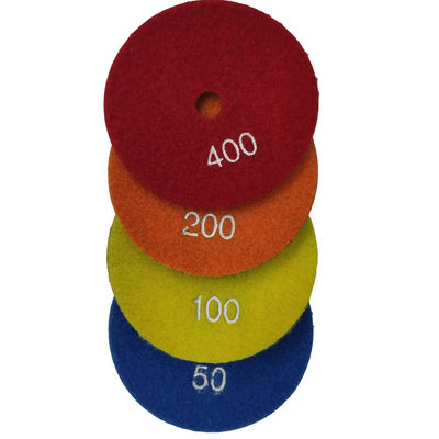 Disque de ponçage de diamants flexible à sec sur mesure pour la machine de polissage de pierre