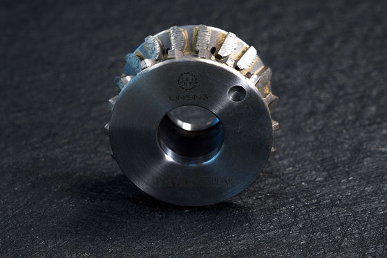 1 pouce roue de profilage en aluminium diamant pour façonner le granit de meulage Performance optimale