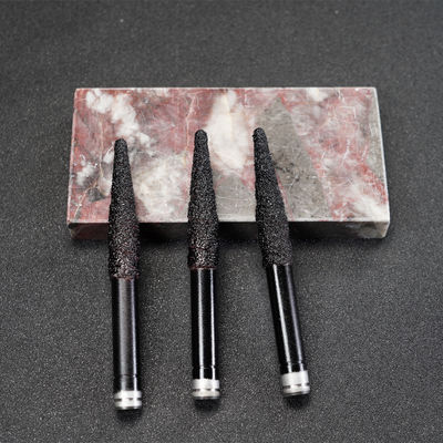Bits de gravure en diamant pour machine CNC 20 mm/25 mm/30 mm/40 mm/50 mm/60 mm Longueur de travail