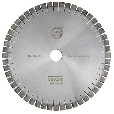 OBM Support Bon Disque Diamant D400mm Dents courts Lamelle de scie diamantée Pour couper le granit