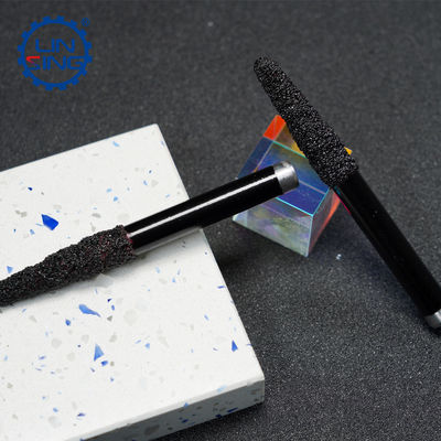 Une pièce de gravure en diamant brasée sous vide de 12 mm lisse et précise pour des résultats cohérents