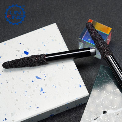 Une pièce de gravure en diamant brasée sous vide de 12 mm lisse et précise pour des résultats cohérents