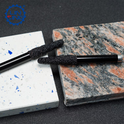 Une pièce de gravure en diamant brasée sous vide de 12 mm lisse et précise pour des résultats cohérents