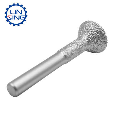 TIAIN revêtement sous vide brasé diamant sculpteur pour CNC machine de gravure en pierre