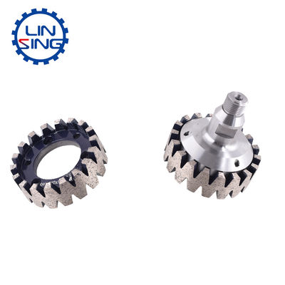 50 mm Outil en diamant de granit bleu CNC roue de poinçonnage pour le polissage et le meulage du marbre