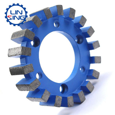 50 mm Outil en diamant de granit bleu CNC roue de poinçonnage pour le polissage et le meulage du marbre