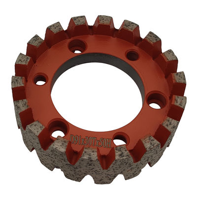 Des roues de criblage CNC de haute qualité de 3 pouces pour le meulage du granit à l'intérieur de la machine CNC