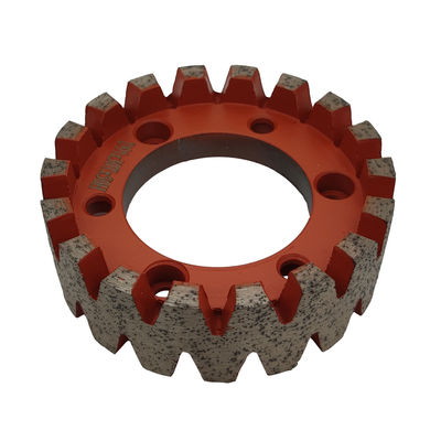 Des roues de criblage CNC de haute qualité de 3 pouces pour le meulage du granit à l'intérieur de la machine CNC