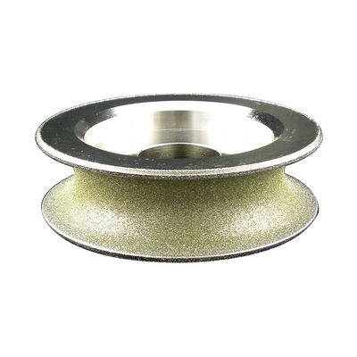 64-134 mm Longue durée de vie Outils de profilage de blocs de pierre CNC Roue de meulage au diamant à vide pour le profilage