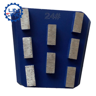 36 pièces/tonne d'abrasif à bonds métalliques de Francfort pour machine de polissage de ligne
