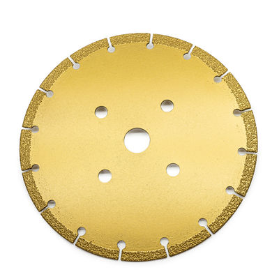 OBM Support personnalisé Outils diamantés Disque de découpe diamanté Vacuum Braised Diamond Saw Blades Pour le granit