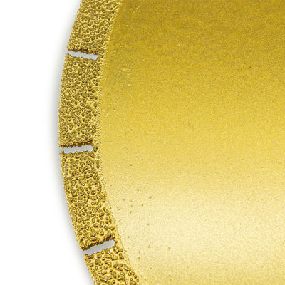 OBM Support personnalisé Outils diamantés Disque de découpe diamanté Vacuum Braised Diamond Saw Blades Pour le granit