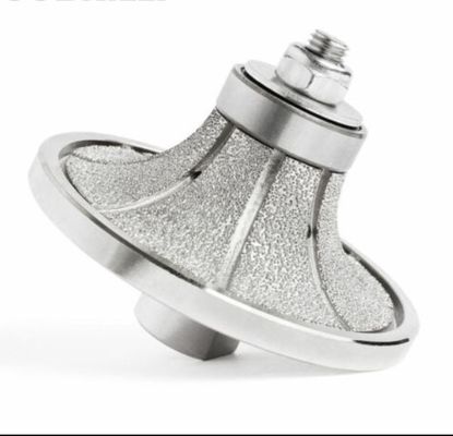 Roue à profil diamanté brasé sous vide pour le granit A Grade Support personnalisé OEM