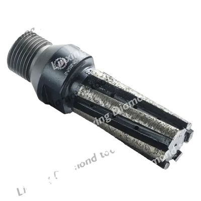 Support OEM Forage à doigts de granit personnalisé Pièce de noyau diamant pour l'enfoncement et la coupe