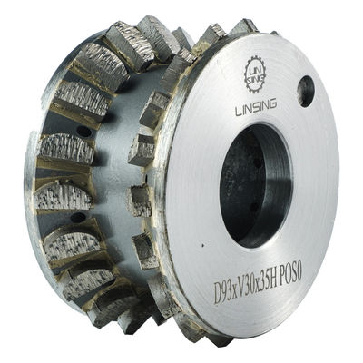 Roue de meulage CNC à base de diamants pour le profilage de pierre