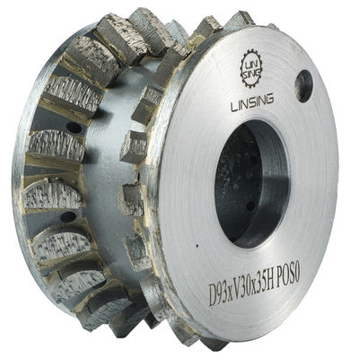 Roue de meulage CNC à base de diamants pour le profilage de pierre