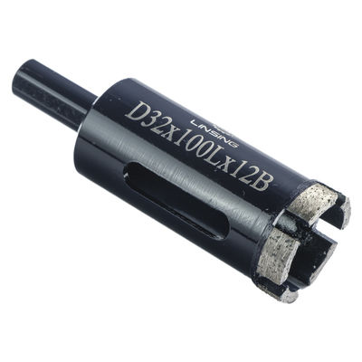 Outils de forage au noyau de diamant à pression chaude type segmenté pour le quartz de granit de marbre 6-125 mm