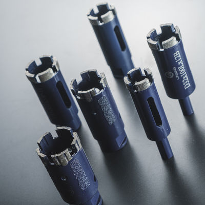 Outils de forage au noyau de diamant à pression chaude type segmenté pour le quartz de granit de marbre 6-125 mm