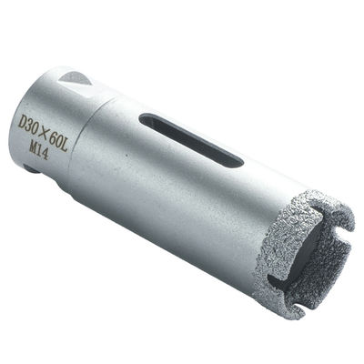 6-125 mm Forage au noyau de diamant brasé sous vide pour carreaux de pierre Granite Ceramique Marbre
