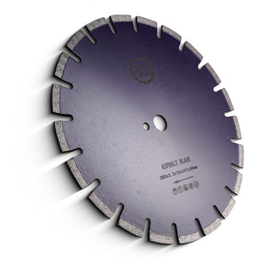 Largeur de lame de 10 mm D350 mm Lampe de scie circulaire diamantée pour une coupe asphalte lisse et précise