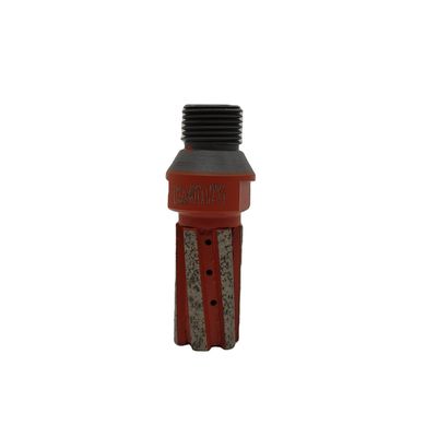 Longueur 50 mm Pierre de forage en bit d'évier outil de forage en diamant D22 * 40T pour le marbre de planche de granit