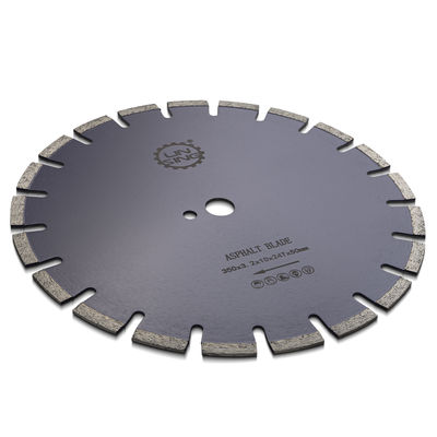 Lampe de scie à diamants segmentée en poudre pour la coupe d'asphalte