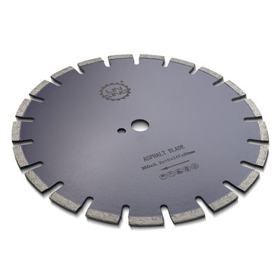 Lampe de scie à diamants segmentée en poudre pour la coupe d'asphalte