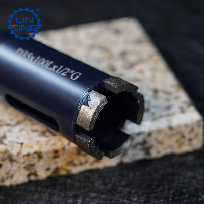Support personnalisé D32 Forage à base de diamant brasé sous vide pour des performances durables
