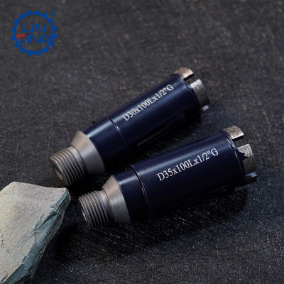 Support personnalisé D32 Forage à base de diamant brasé sous vide pour des performances durables